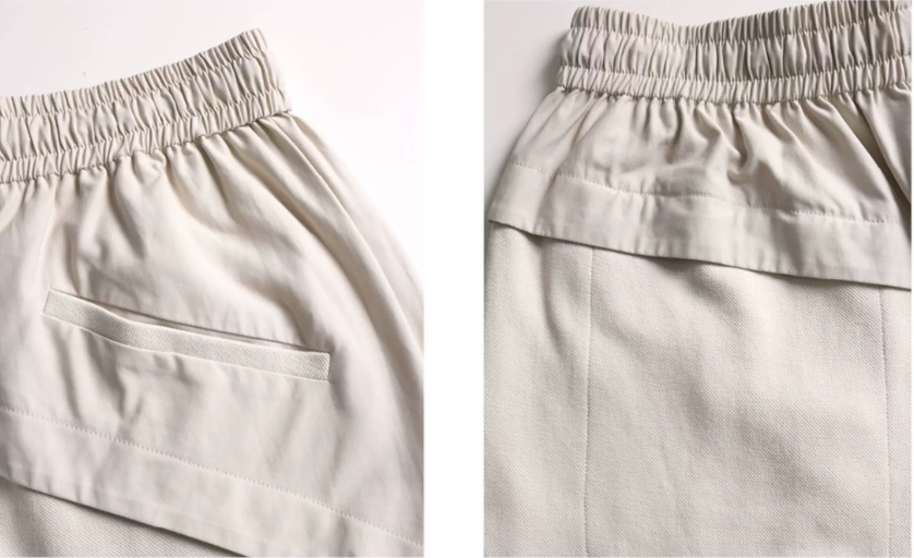 Hybrid Reconstructed Wide-Leg Sweatpants