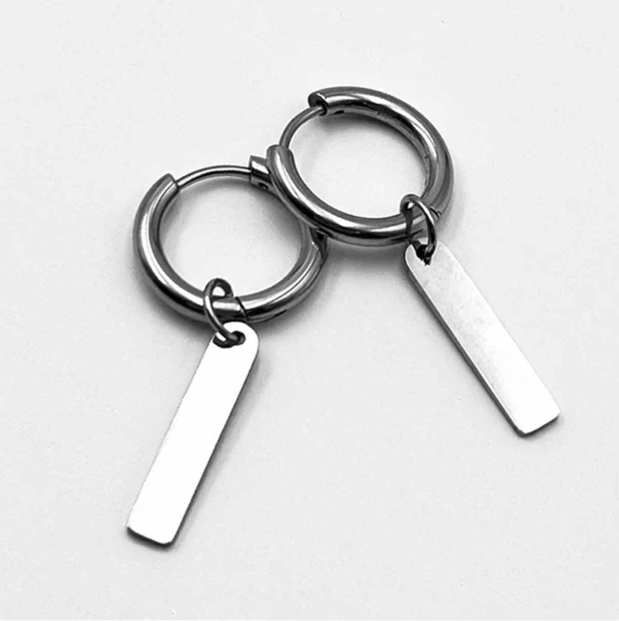 Signal Tag Earrings