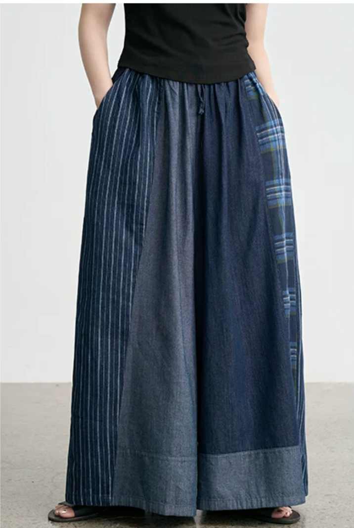 百衲 Baidie Indigo Trousers