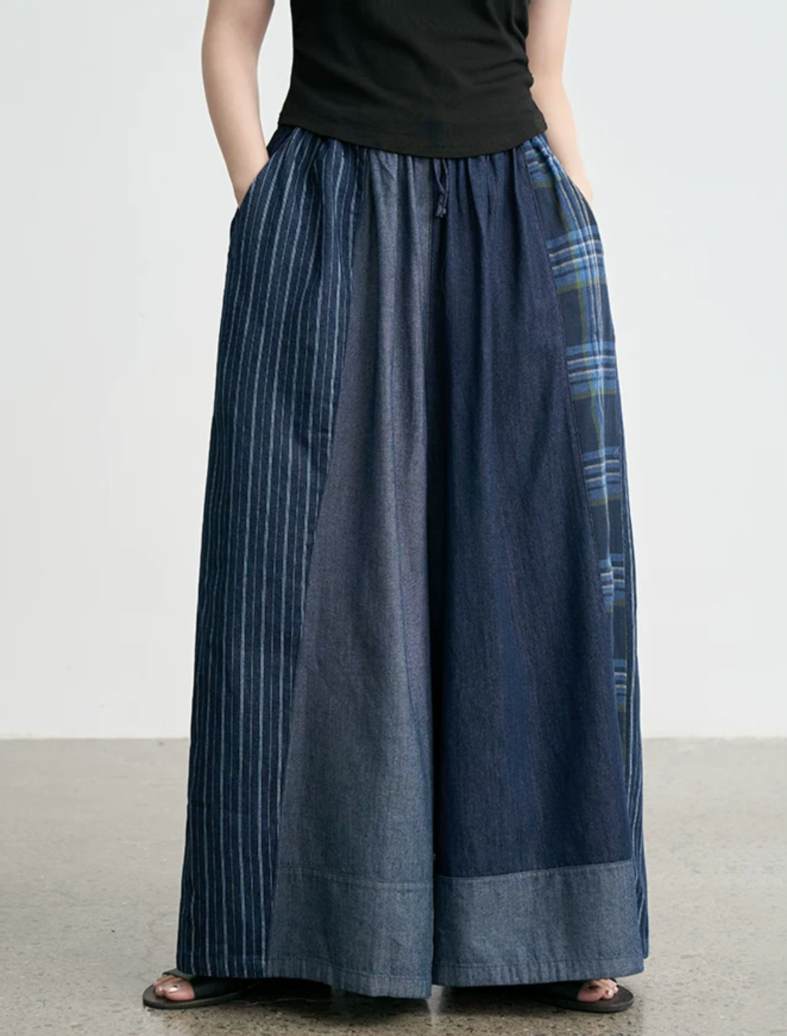 百衲 Baidie Indigo Trousers