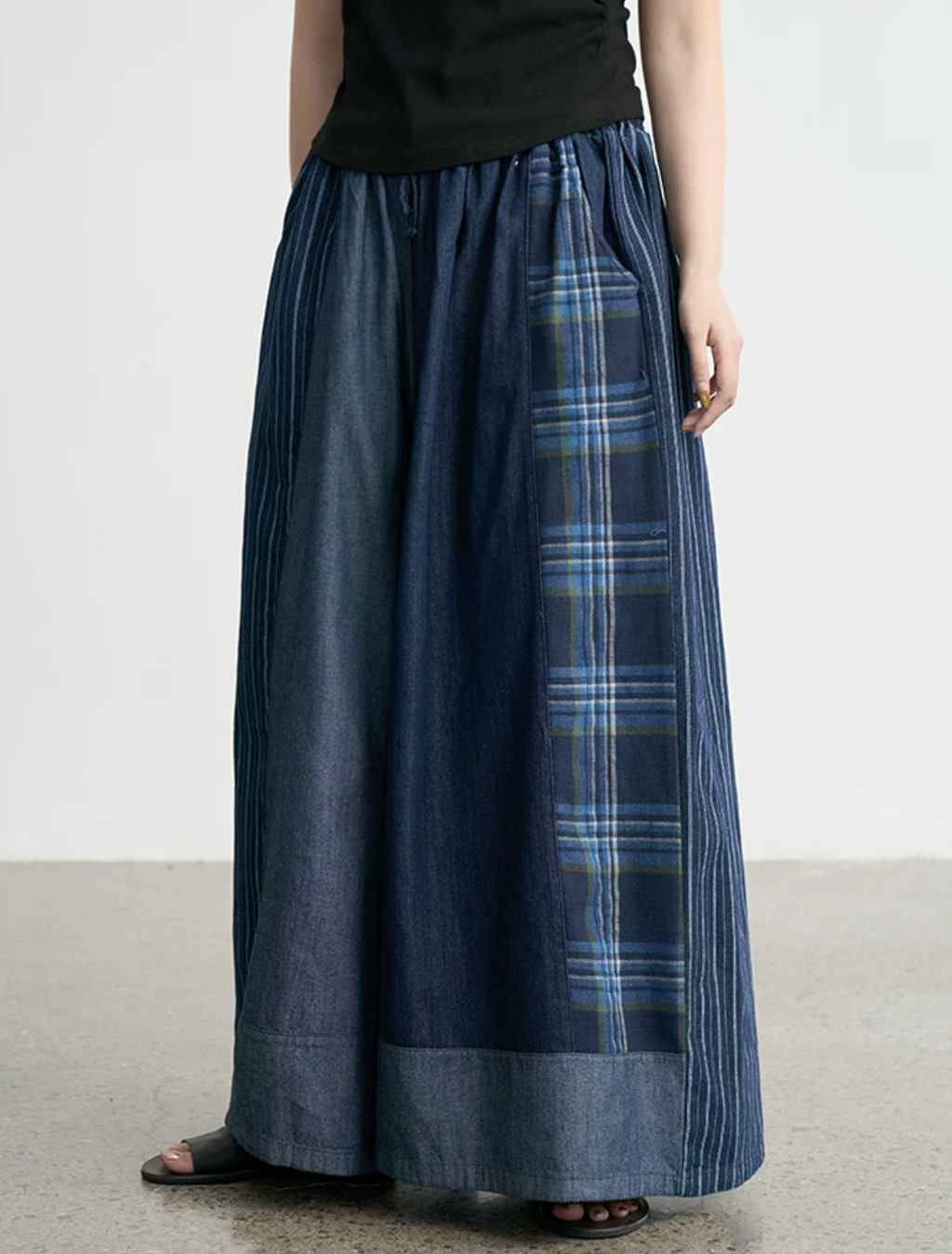 百衲 Baidie Indigo Trousers