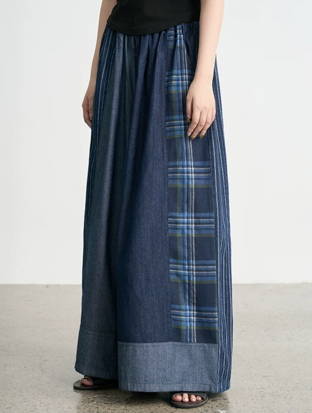 百衲 Baidie Indigo Trousers
