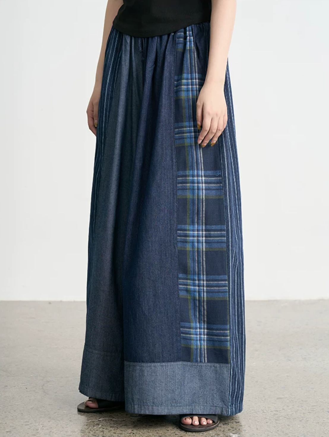 百衲 Baidie Indigo Trousers