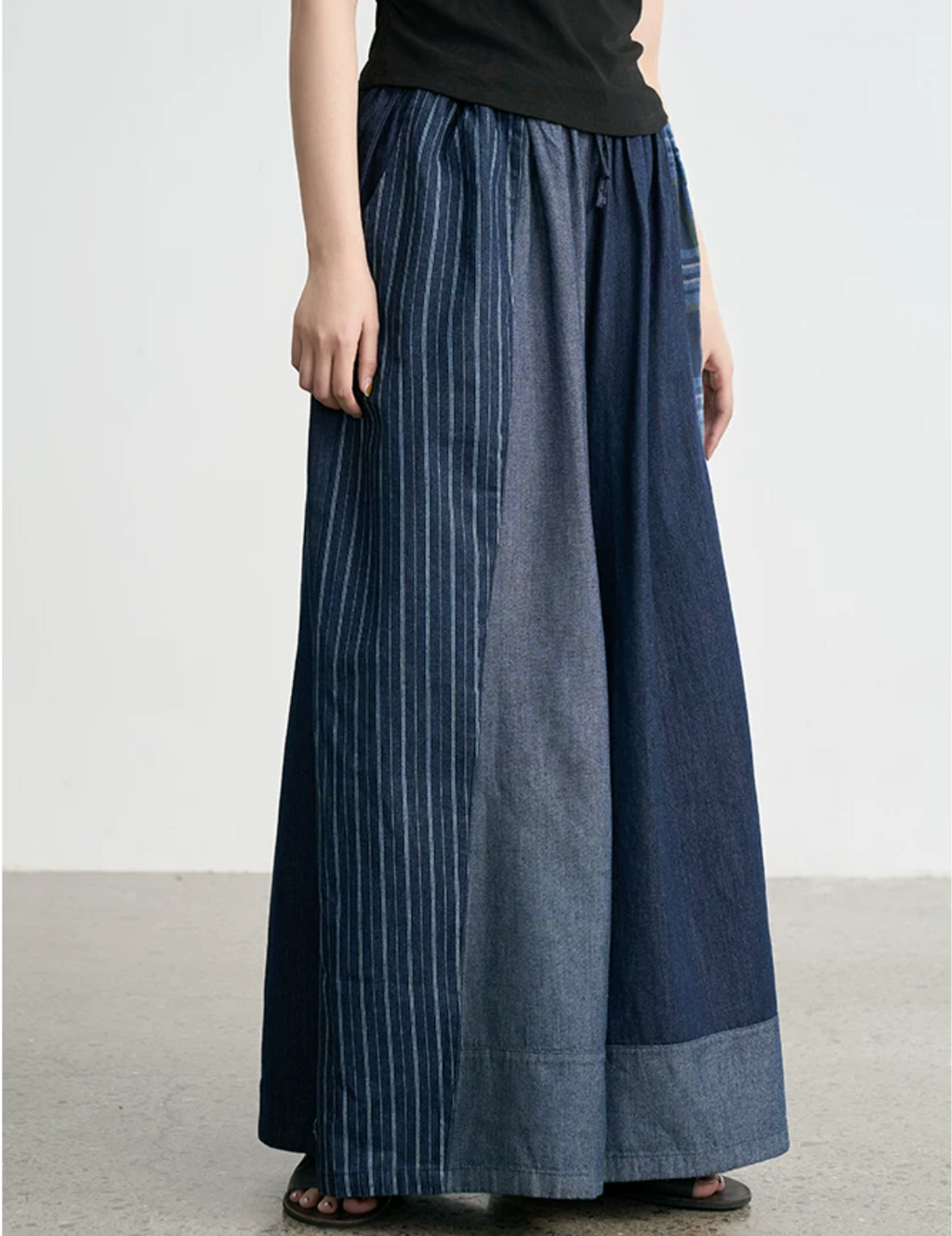 百衲 Baidie Indigo Trousers