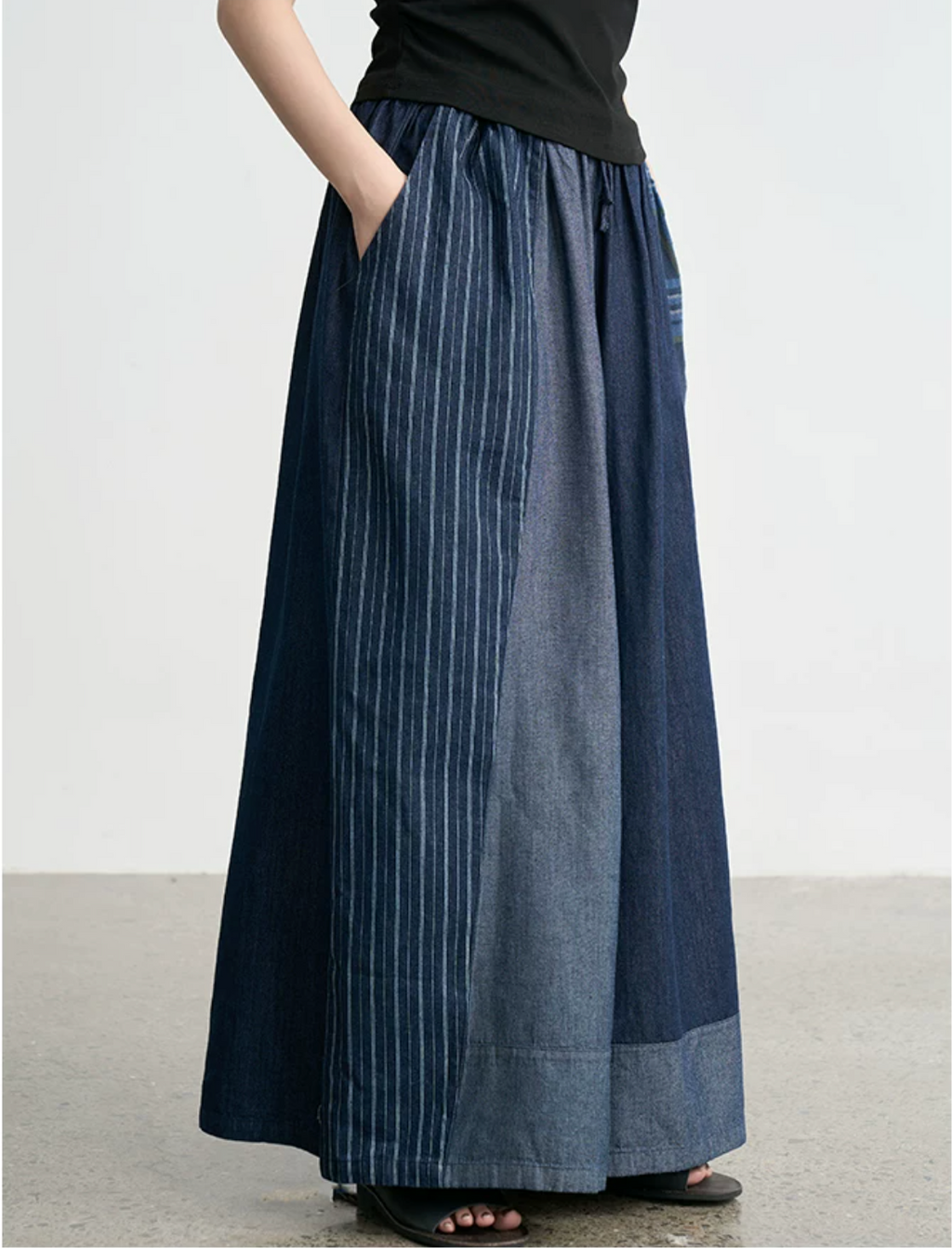 百衲 Baidie Indigo Trousers
