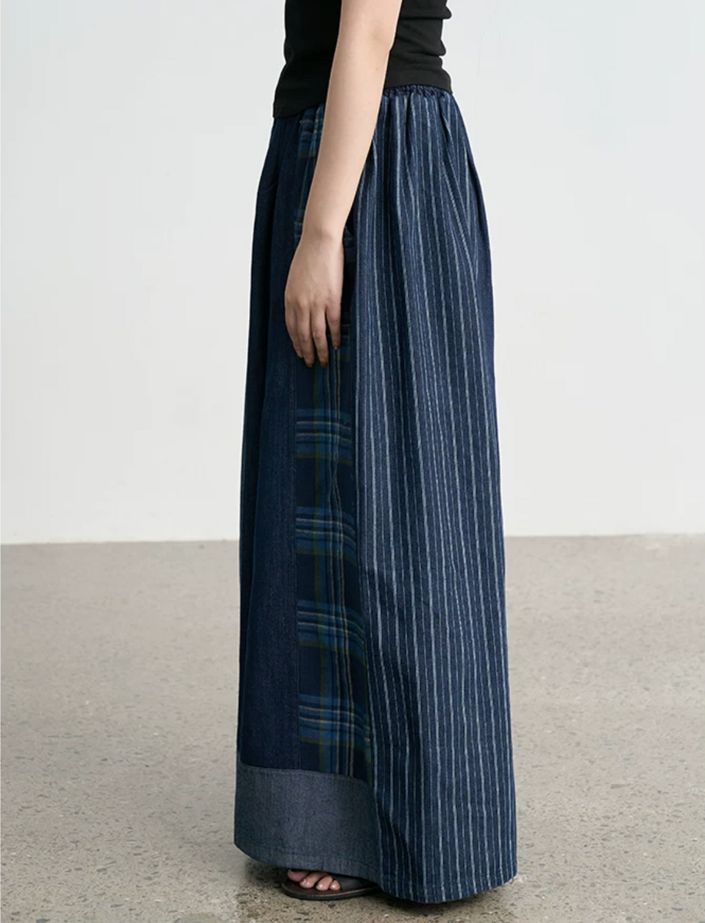 百衲 Baidie Indigo Trousers
