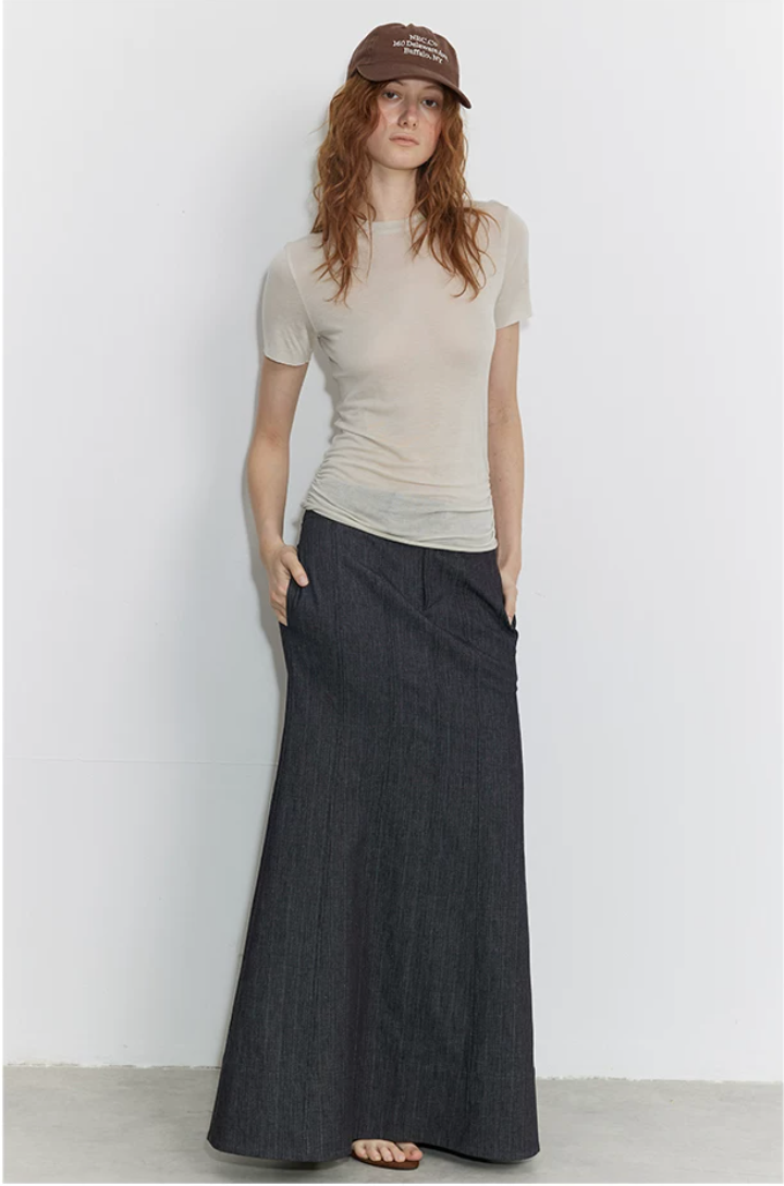 Meridian Flare Maxi Skirt