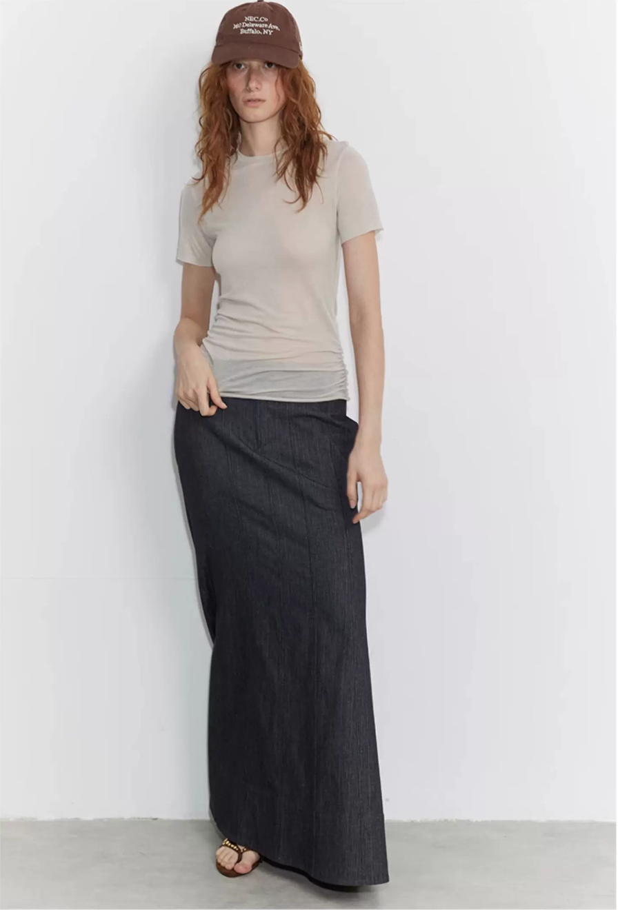 Meridian Flare Maxi Skirt