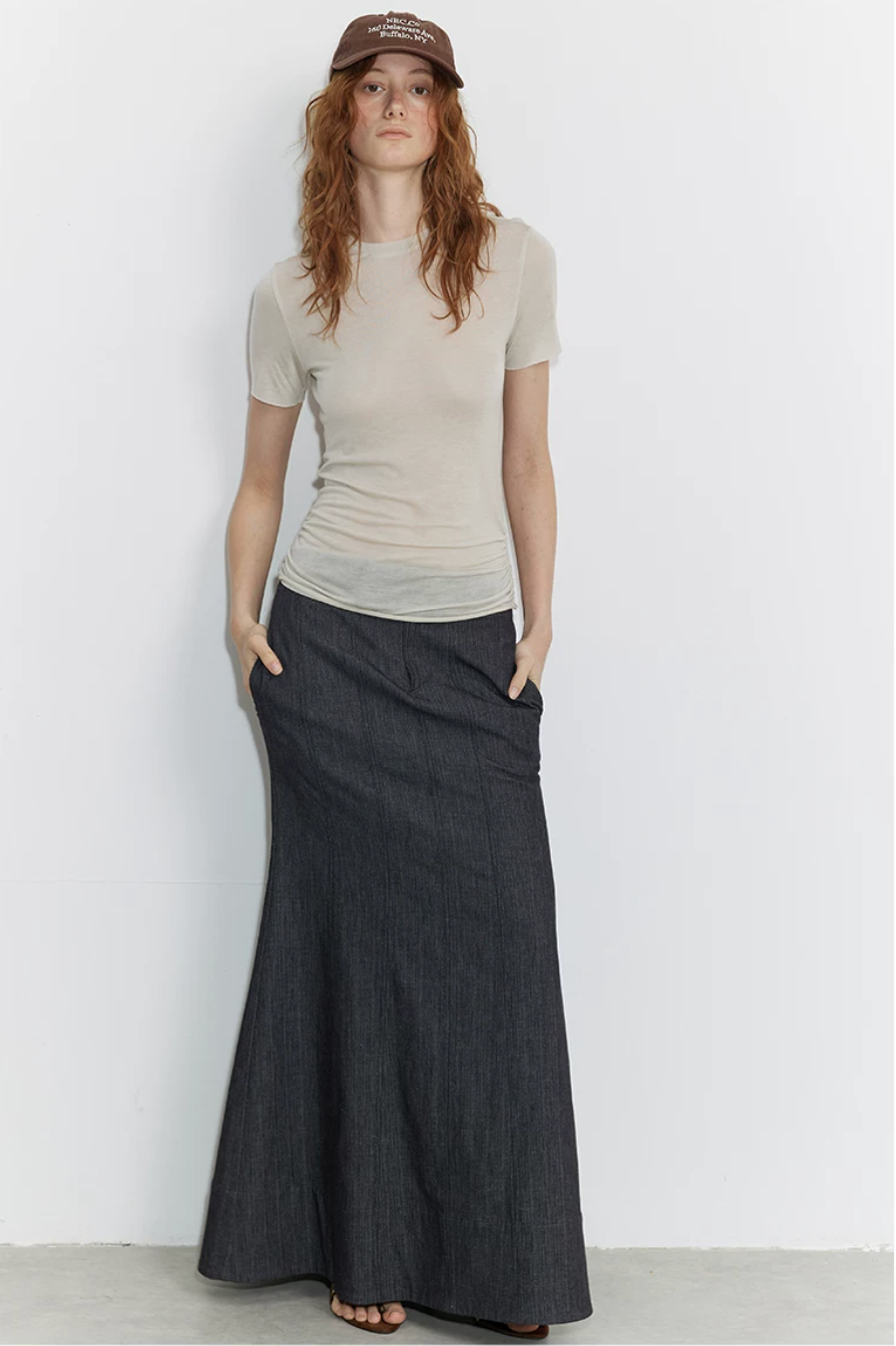Meridian Flare Maxi Skirt