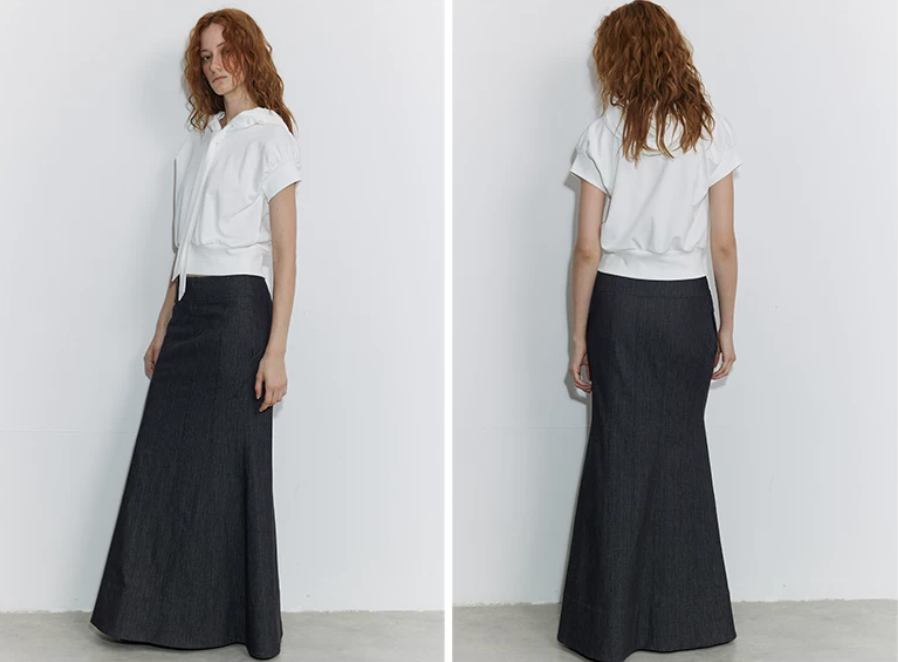 Meridian Flare Maxi Skirt