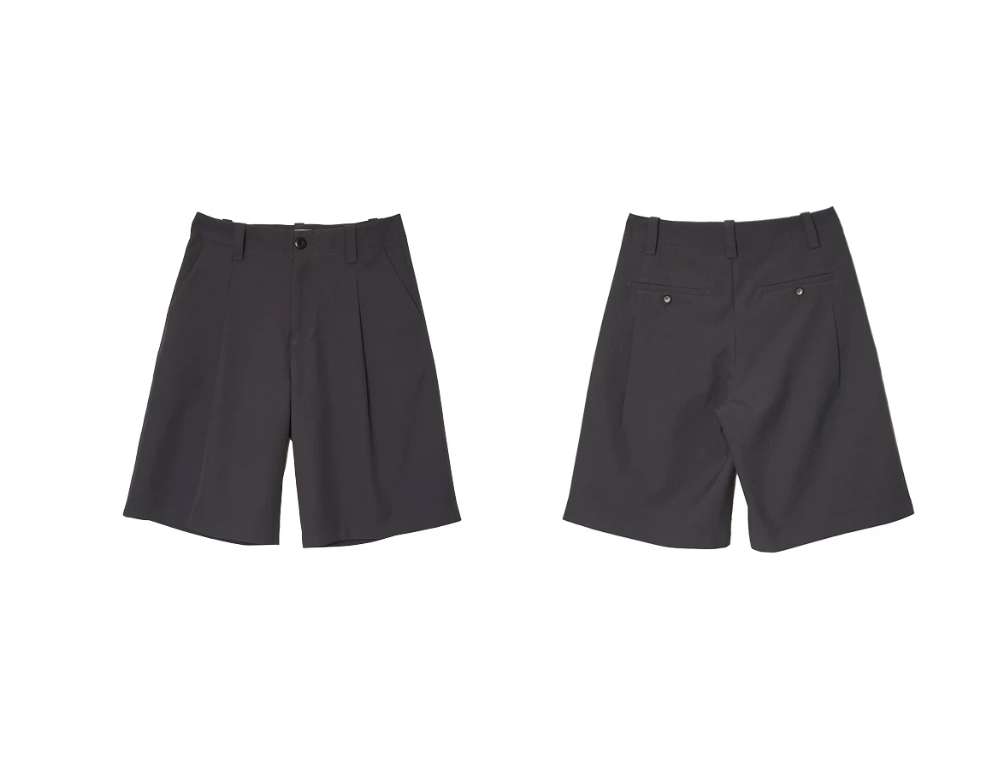 Hollow-Core Tailored Shorts