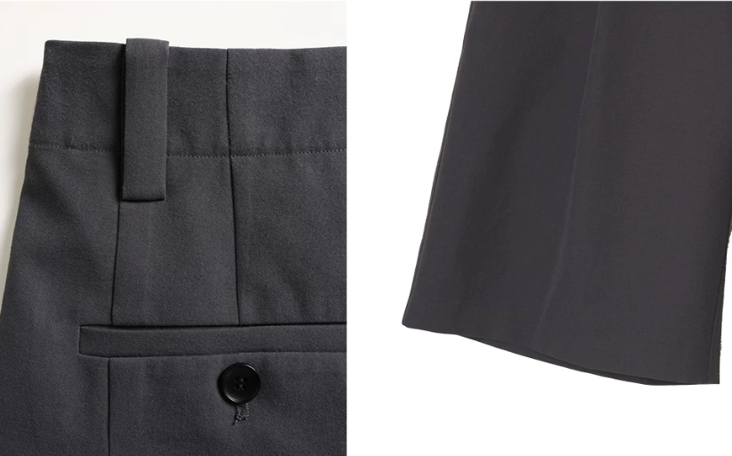 Hollow-Core Tailored Shorts