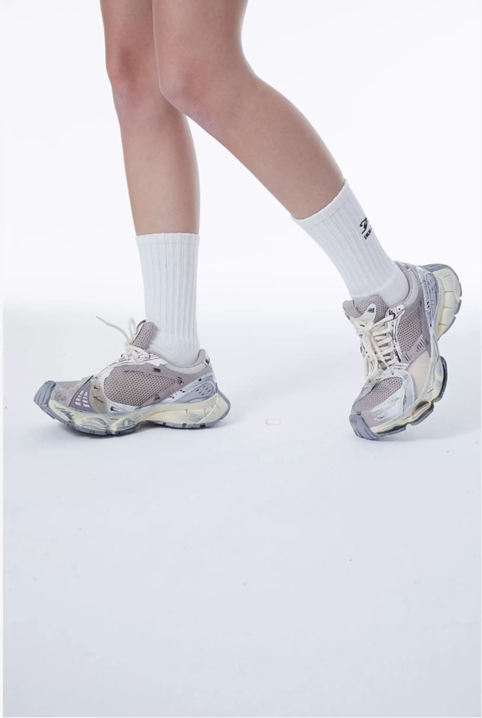ERROR CODE Rib Crew Socks