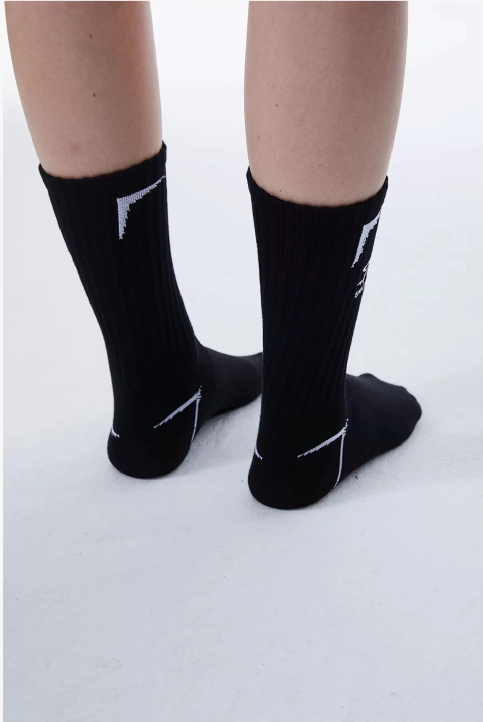 ERROR CODE Rib Crew Socks