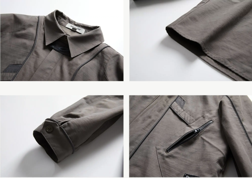Futurist Utility Overshirt