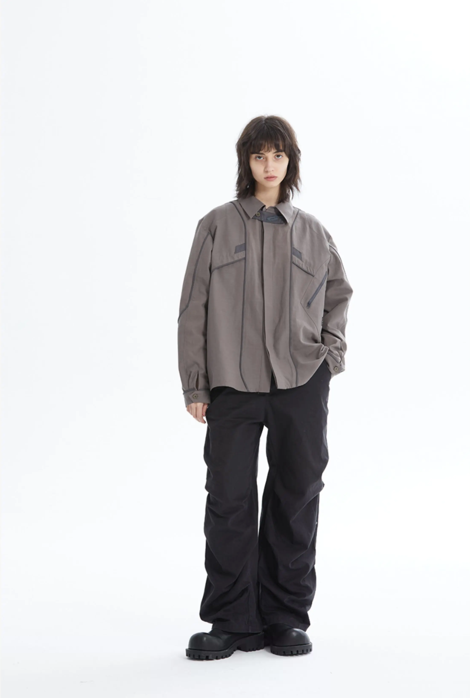 Futurist Utility Overshirt