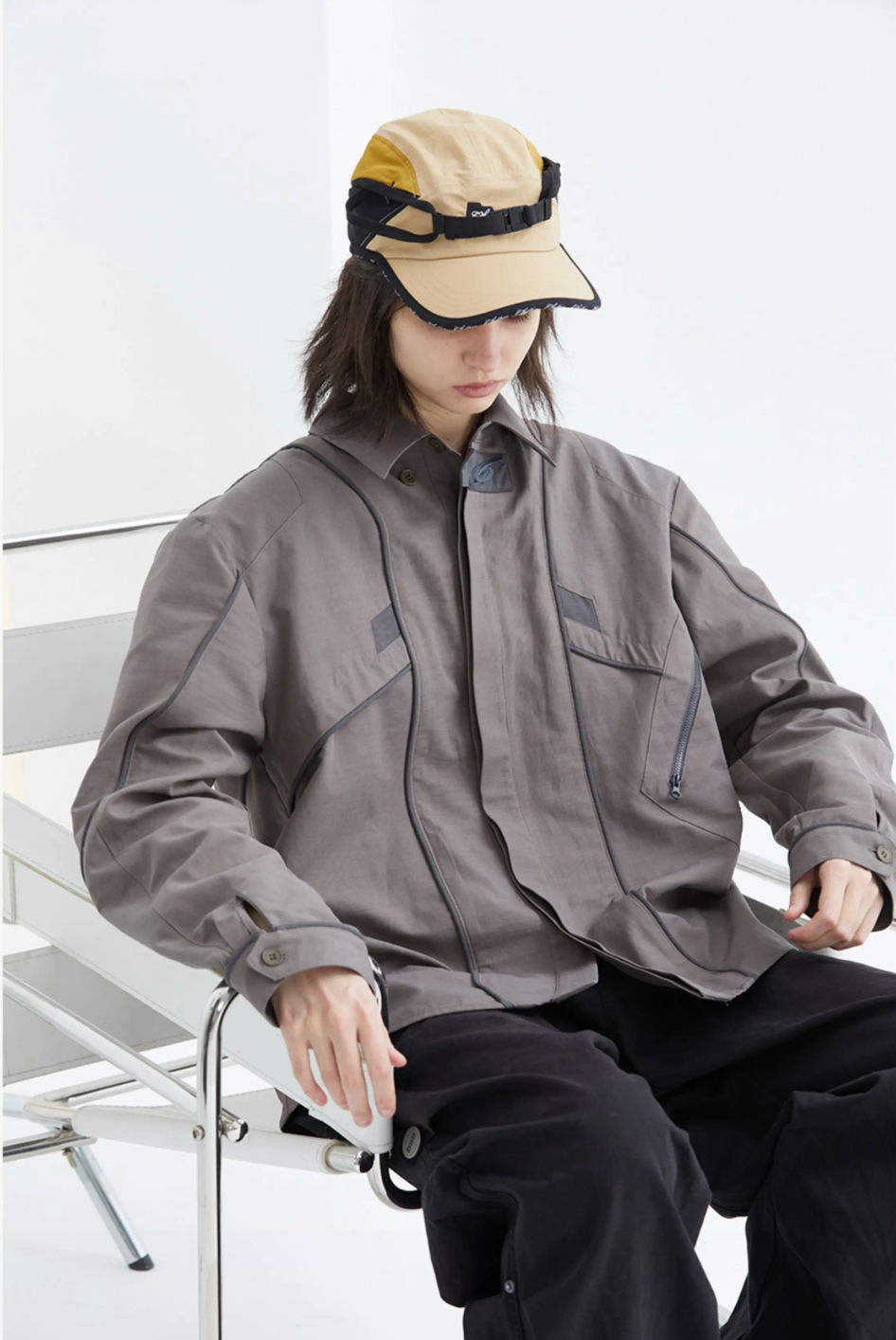Futurist Utility Overshirt