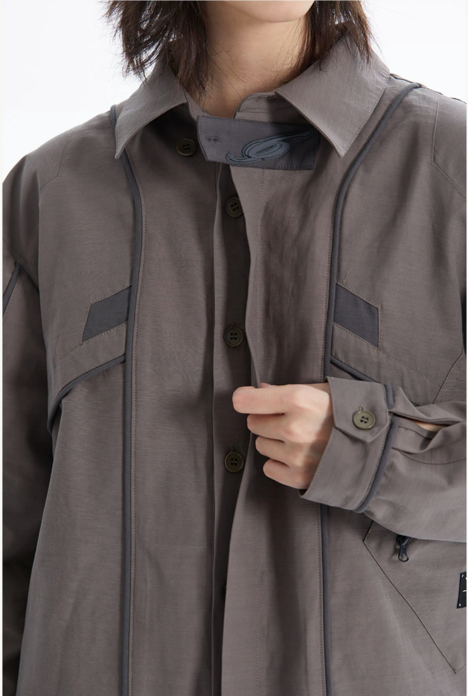 Futurist Utility Overshirt