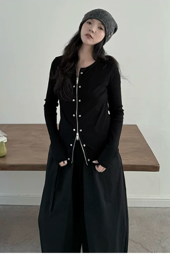 Orbit Rib Cardigan