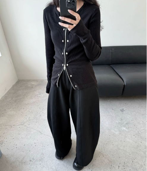 Orbit Rib Cardigan