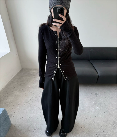 Orbit Rib Cardigan
