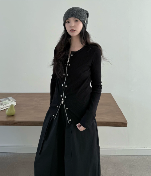 Orbit Rib Cardigan
