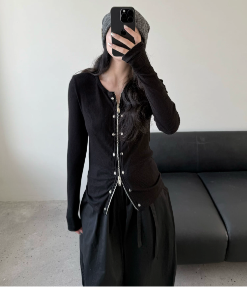 Orbit Rib Cardigan
