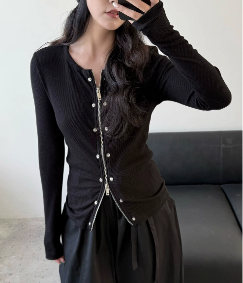 Orbit Rib Cardigan