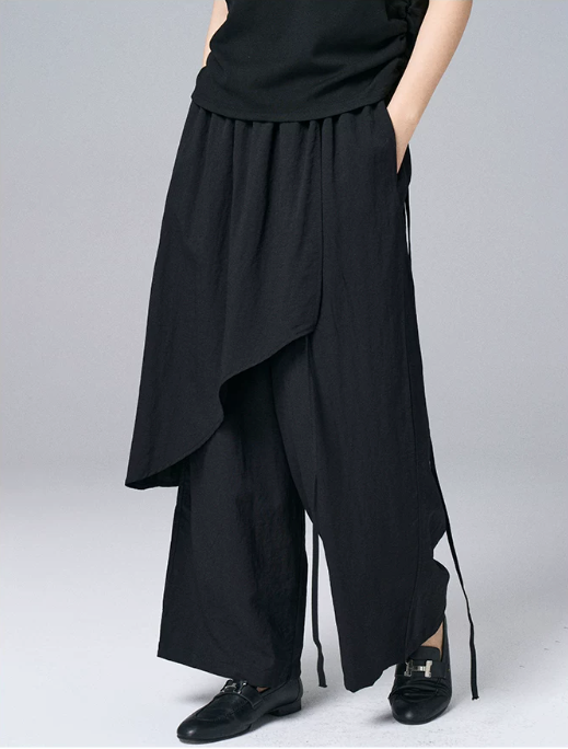 Drift Veil Wrap Trousers