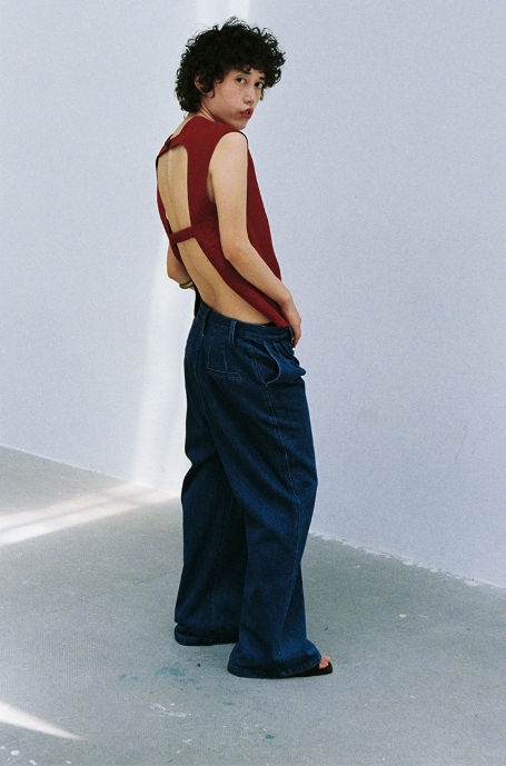 Cinnabar Open-Back Top