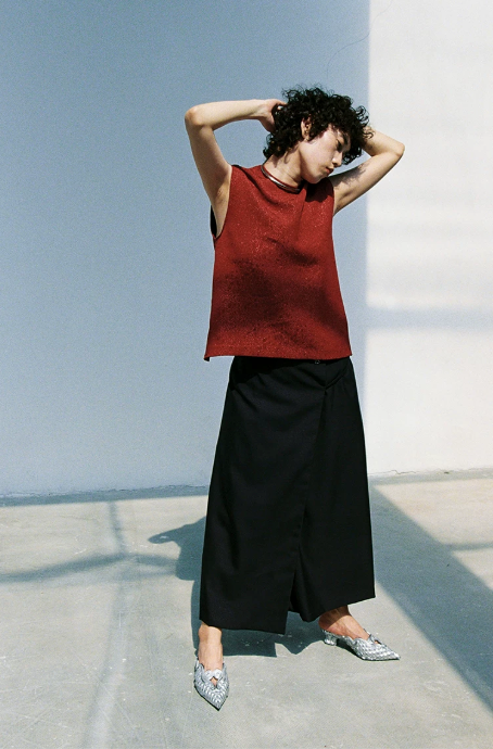 Cinnabar Open-Back Top