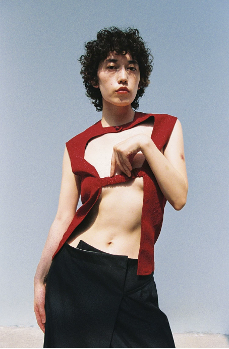 Cinnabar Open-Back Top