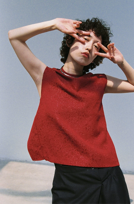 Cinnabar Open-Back Top