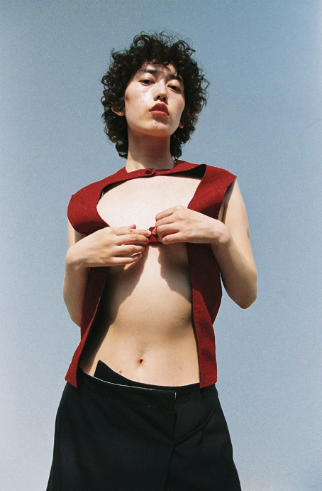 Cinnabar Open-Back Top