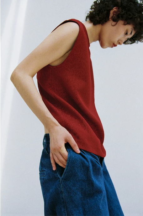 Cinnabar Open-Back Top