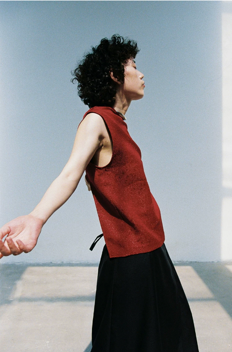 Cinnabar Open-Back Top