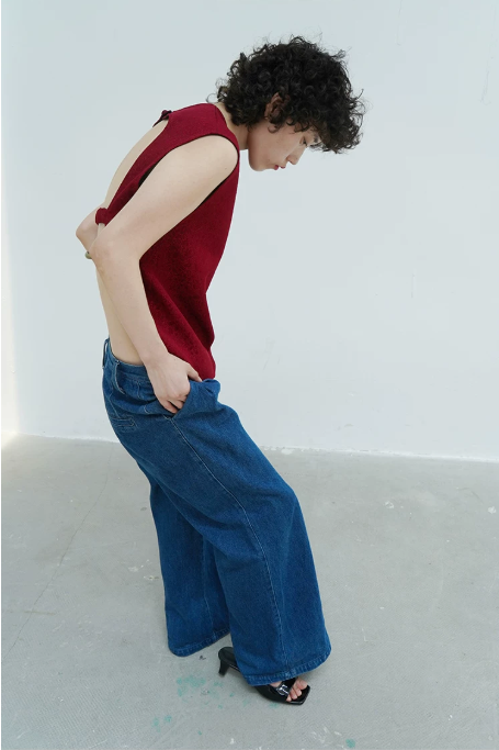 Cinnabar Open-Back Top