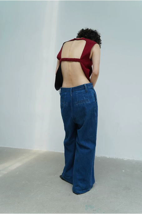 Cinnabar Open-Back Top