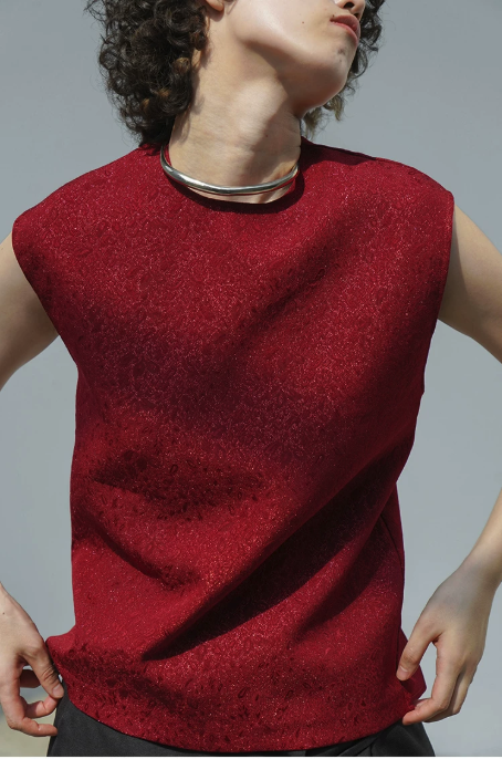 Cinnabar Open-Back Top