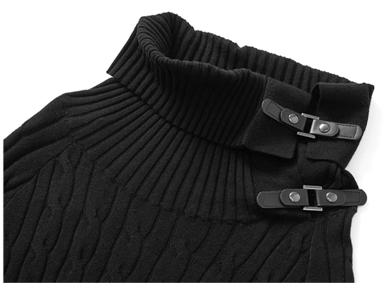 Harness Collar Cable Knit