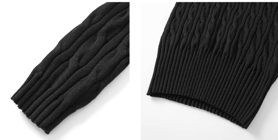 Harness Collar Cable Knit