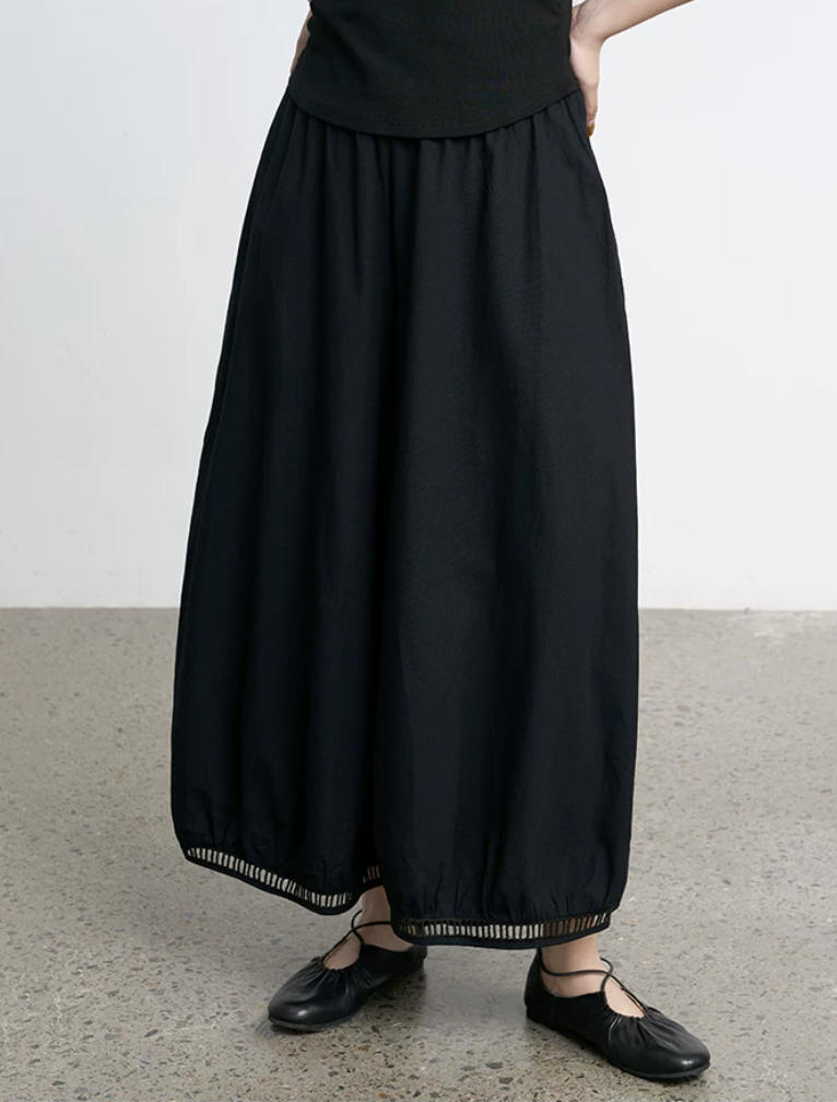 Shadow Lattice Culottes