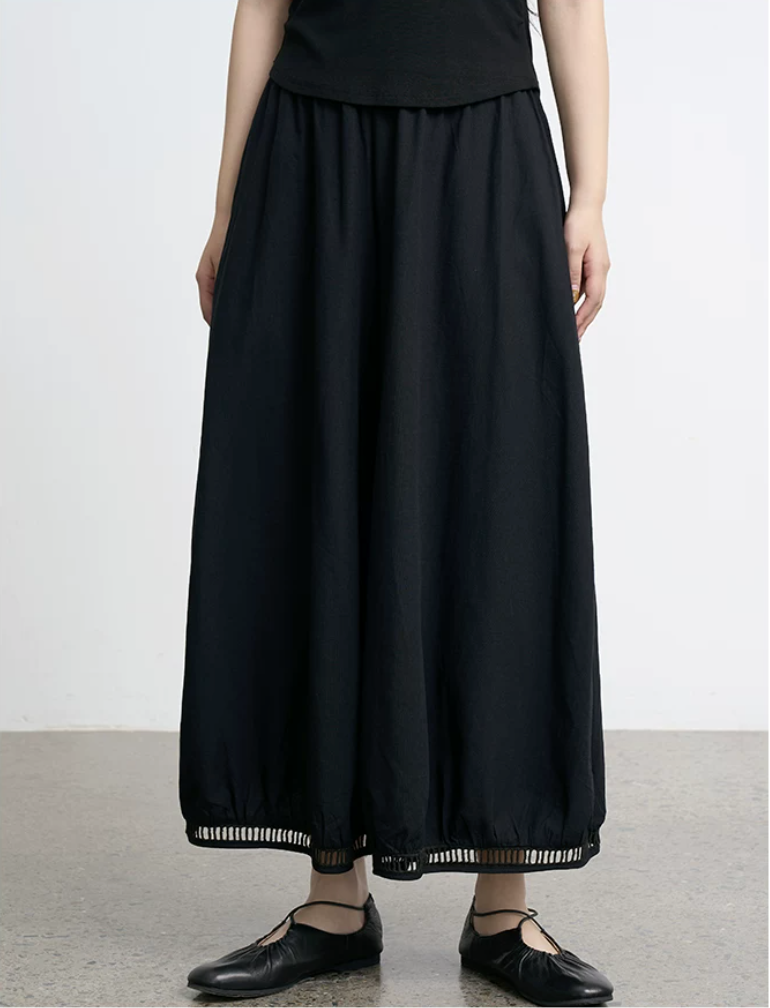 Shadow Lattice Culottes