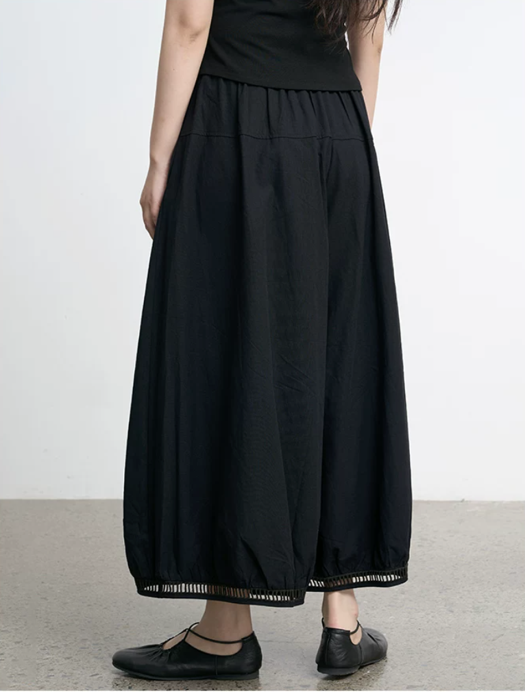 Shadow Lattice Culottes