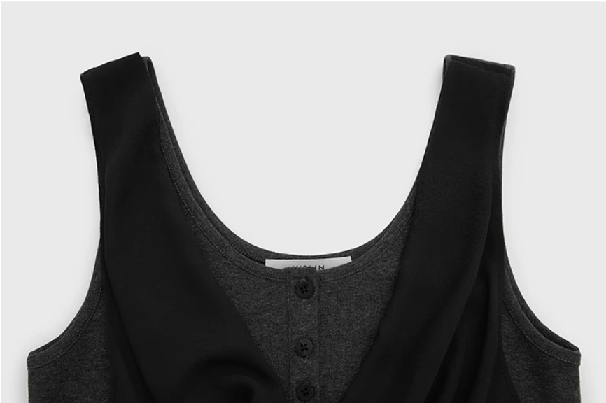 Cascade Drape Layered Tank