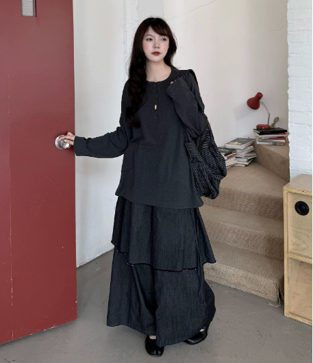 Terraced Layer Trousers