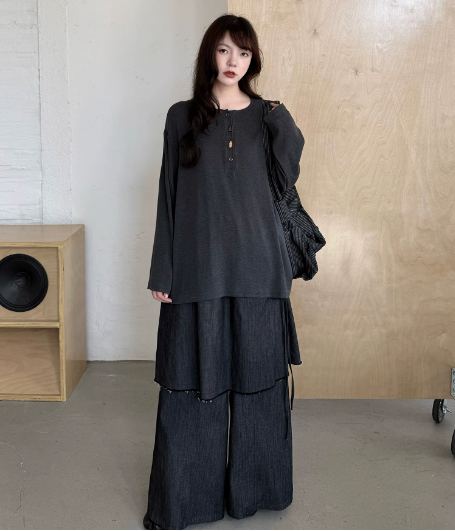 Terraced Layer Trousers