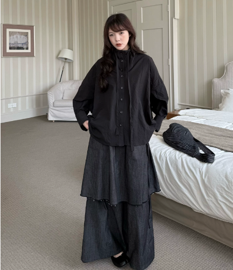 Terraced Layer Trousers