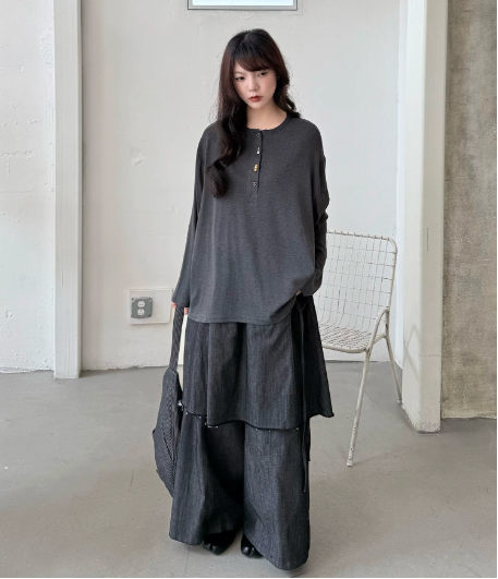 Terraced Layer Trousers
