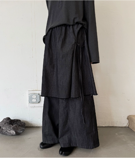 Terraced Layer Trousers